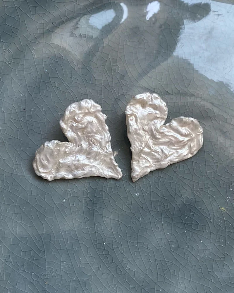 Серьги « Сердечки»
