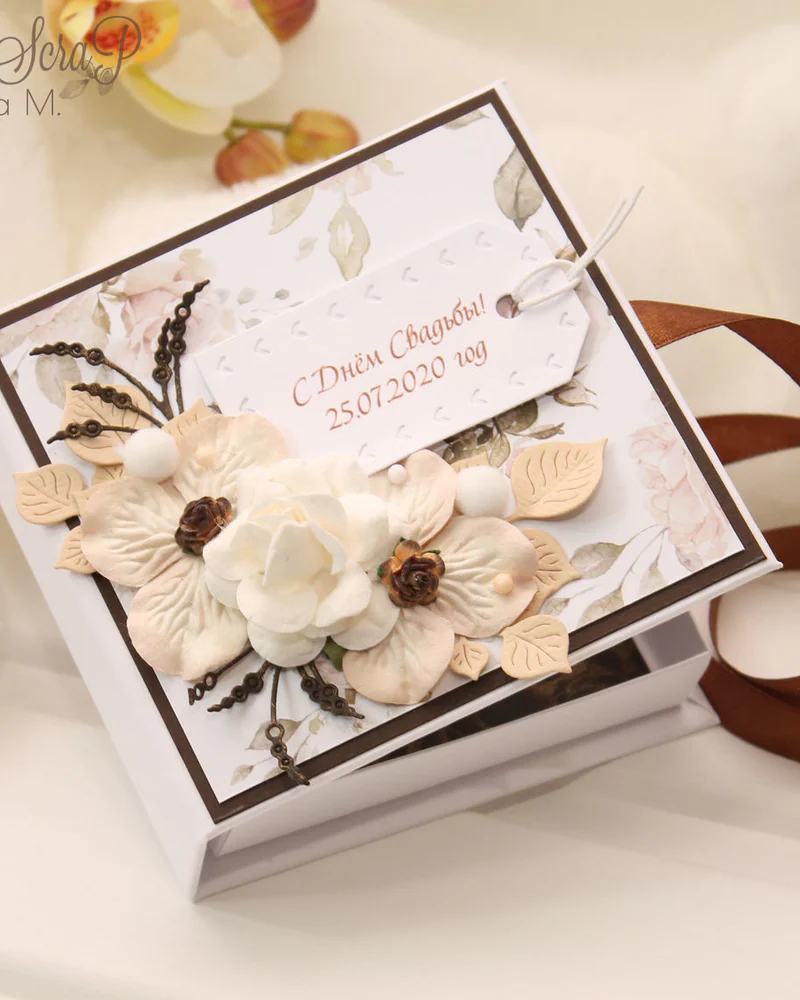 Коробочка для денег на свадьбу