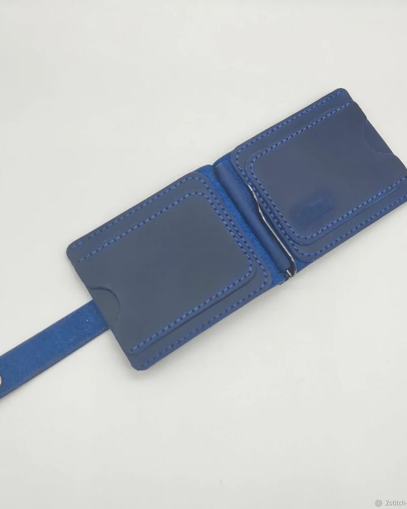 Зажим для денег Капилен — Navy blue