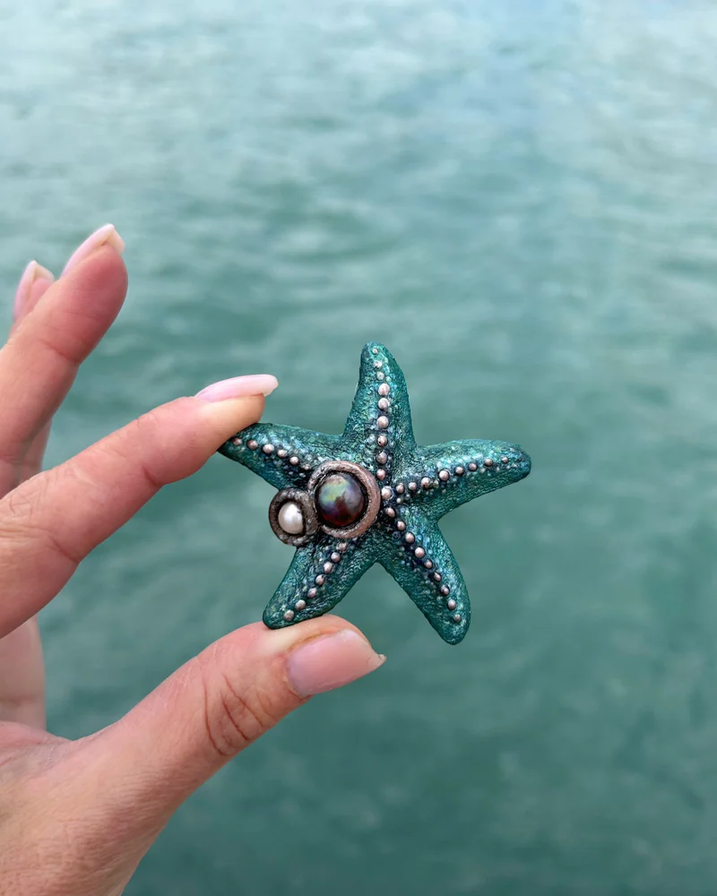 Серьги из коллекции «Морская звезда»