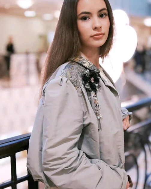 Бомбер Богема, плащевка и кружево Италия