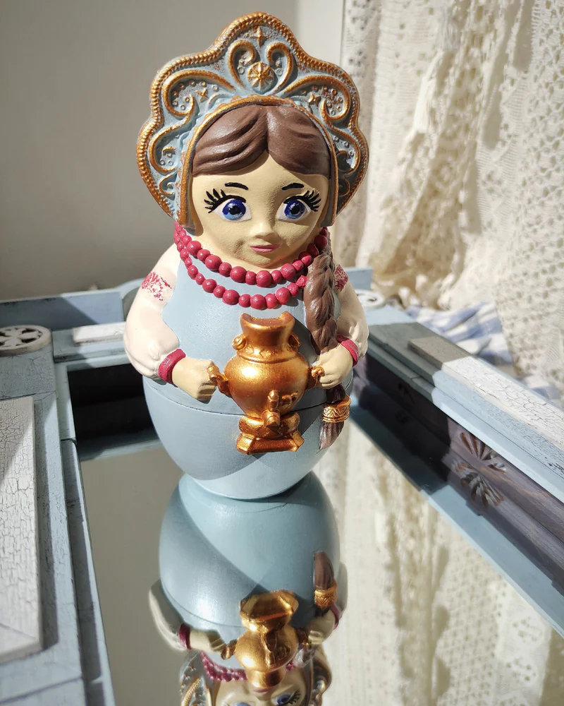 Свеча Матрёшка (насыпная)
