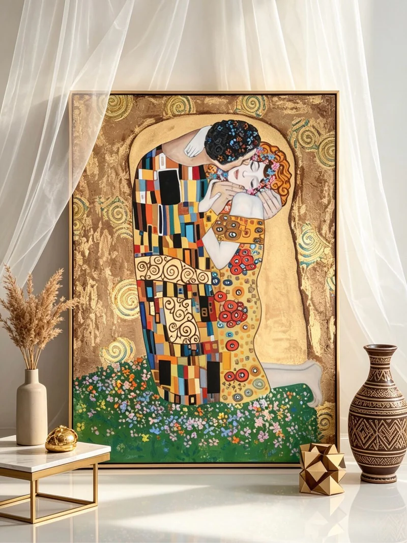Копия «Поцелуй» Густава Климта, 60×80 см