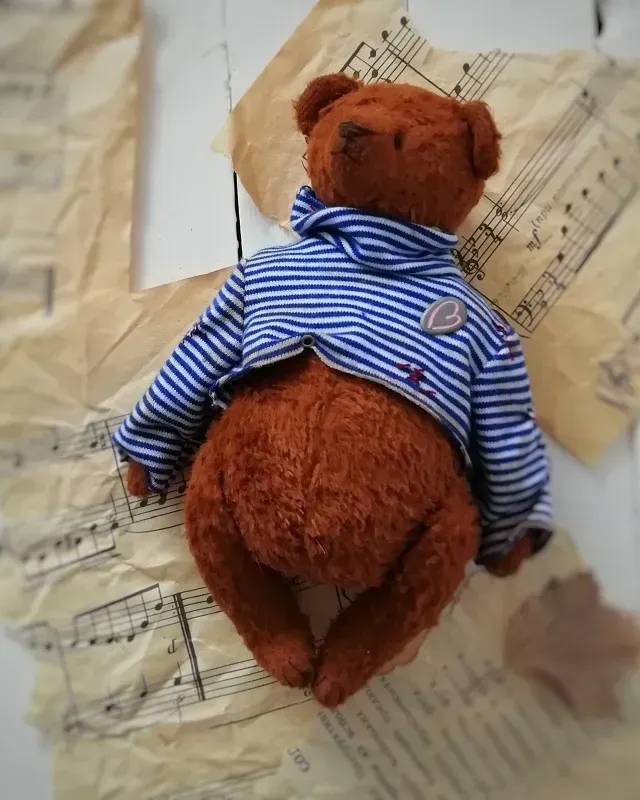 Мишка Тедди Луи, коричневый, 15 см