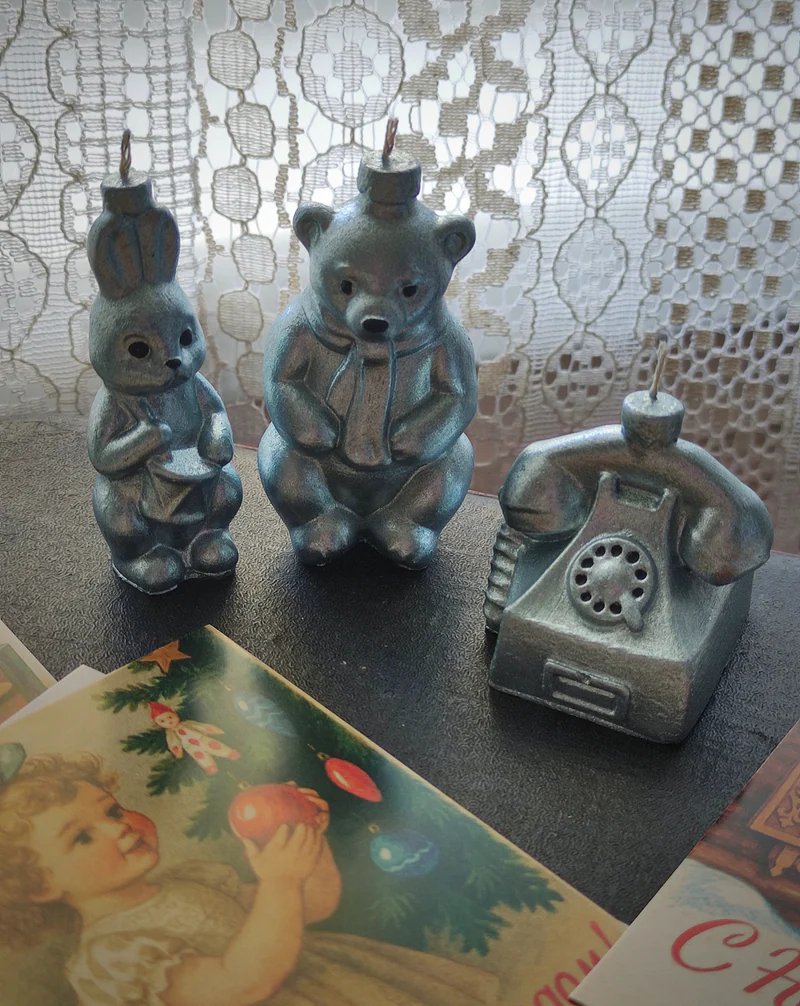 Свечи Ёлочные игрушки