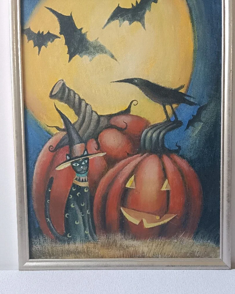 Картина маслом Хеллоуин, 30х40