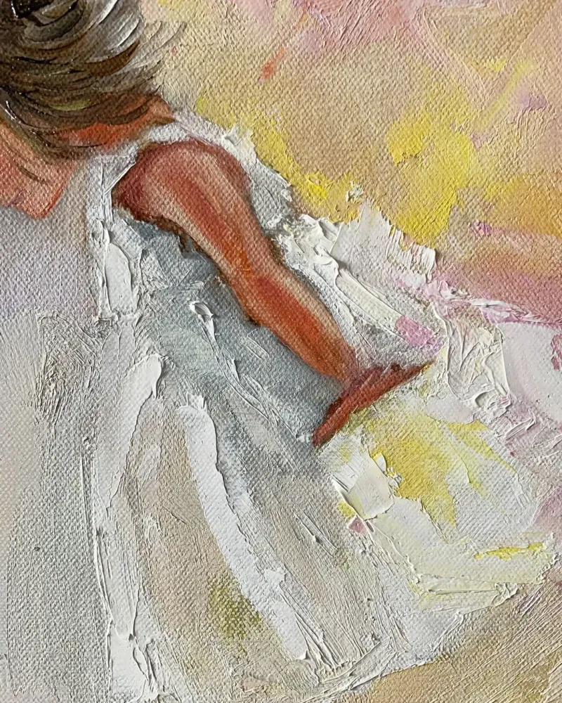 Мамины туфли. Картина маслом 30×40 см — 30×40 см