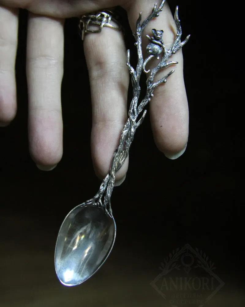 Кофейная ложка «Мышонок-Сердцепопик»