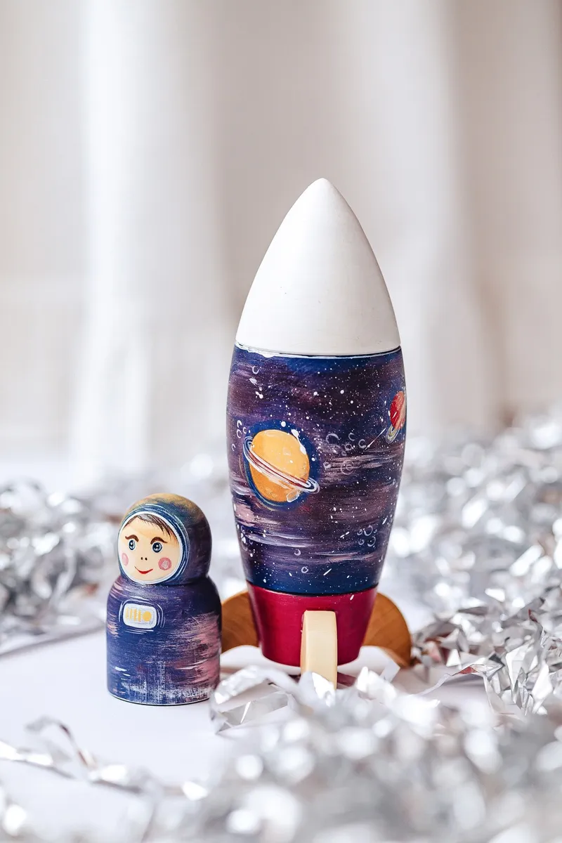 Игровой набор «Ракета и космонавт»