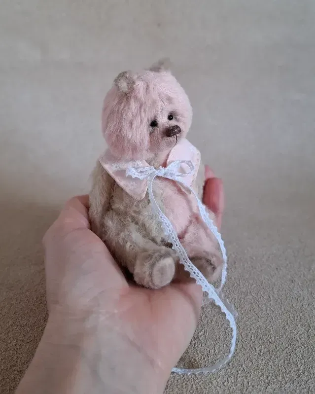 Мишка Тедди Фаня, розовый, 14 см