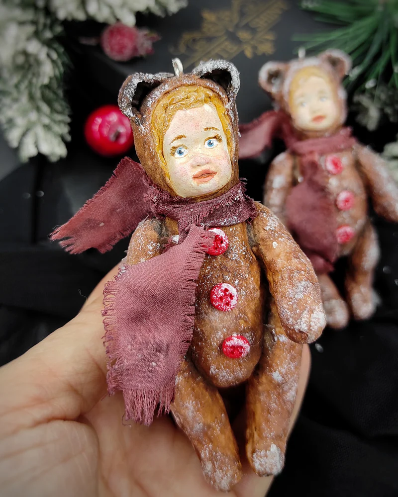 Ватная игрушка Мишки