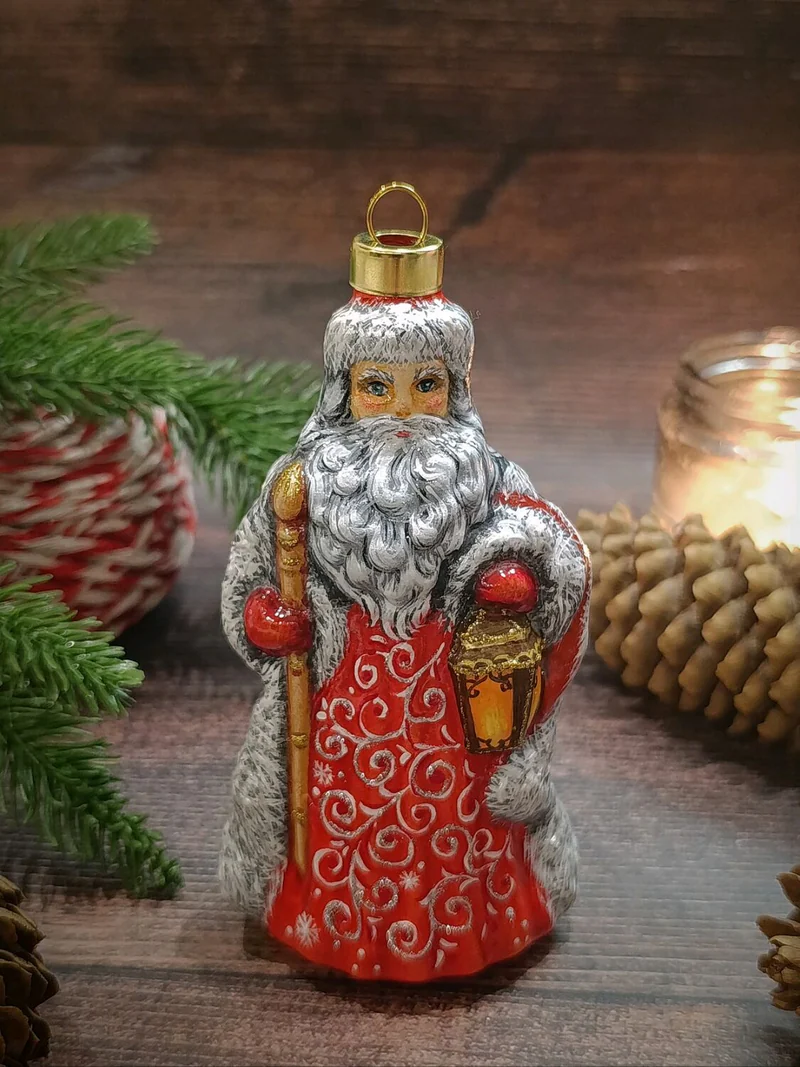 Ёлочная игрушка "Дед Мороз"