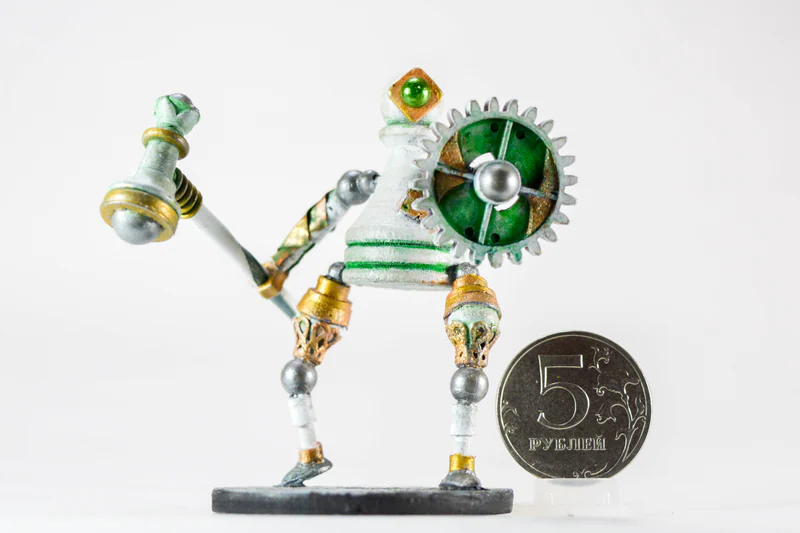 Авторская фигурка БП-01 «Пешка», белая