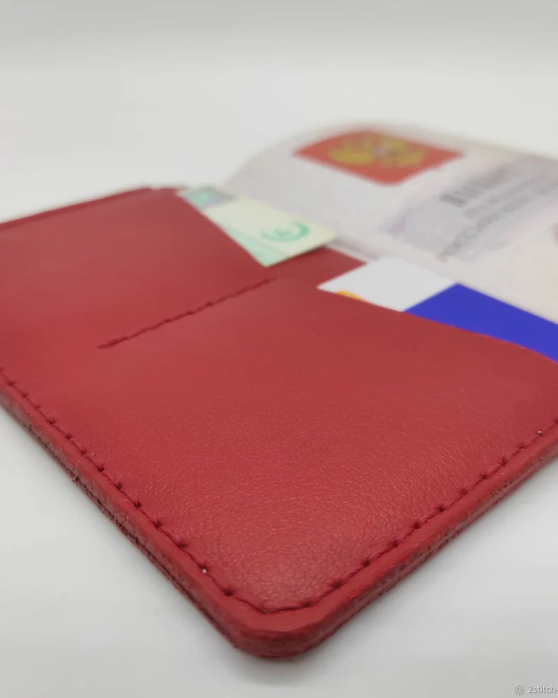 Обложка на паспорт RED