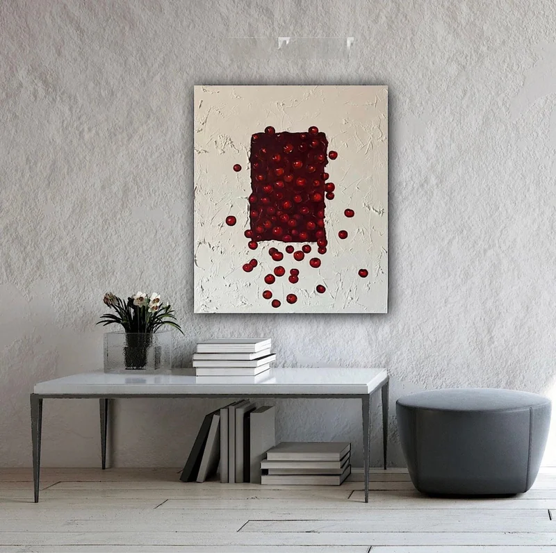 Текстурная картина Lost Cherry