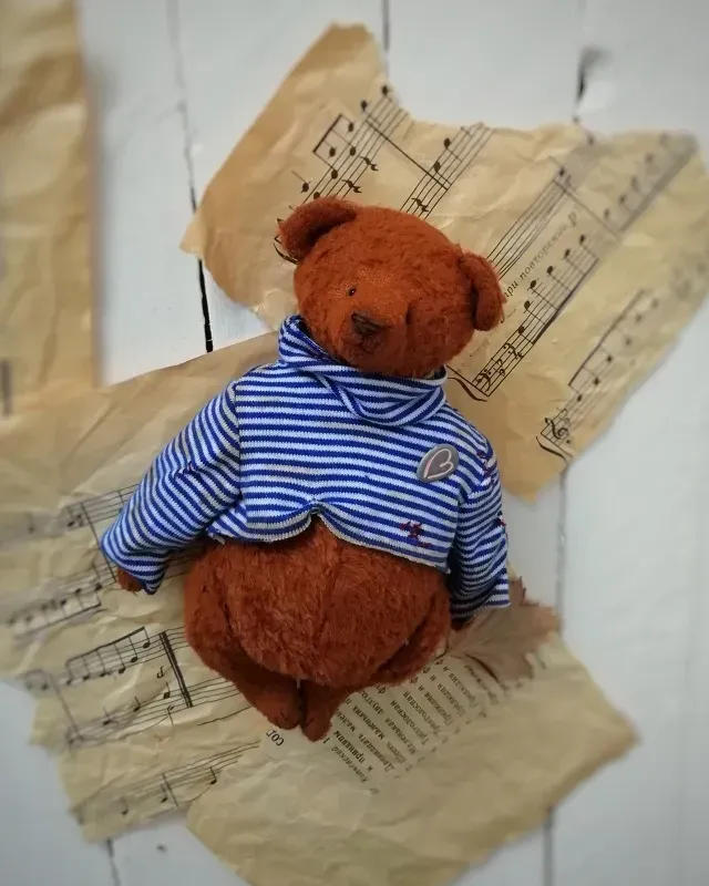 Мишка Тедди Луи, коричневый, 15 см