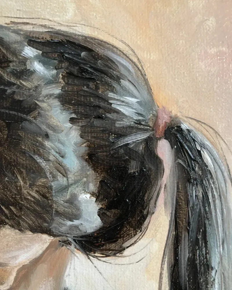 Нежность. Картина маслом 30×50 см — 30×50 см