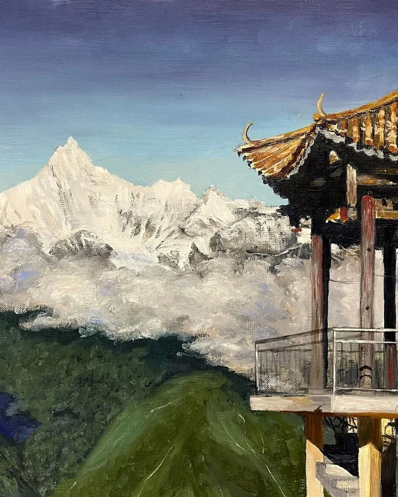 Картина «Нирвана» — 40×55 см