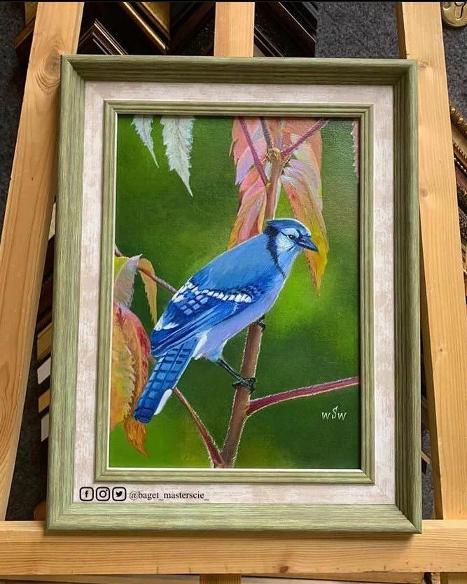 Blue Jay. Реализм. Голубая птица — Оригинал