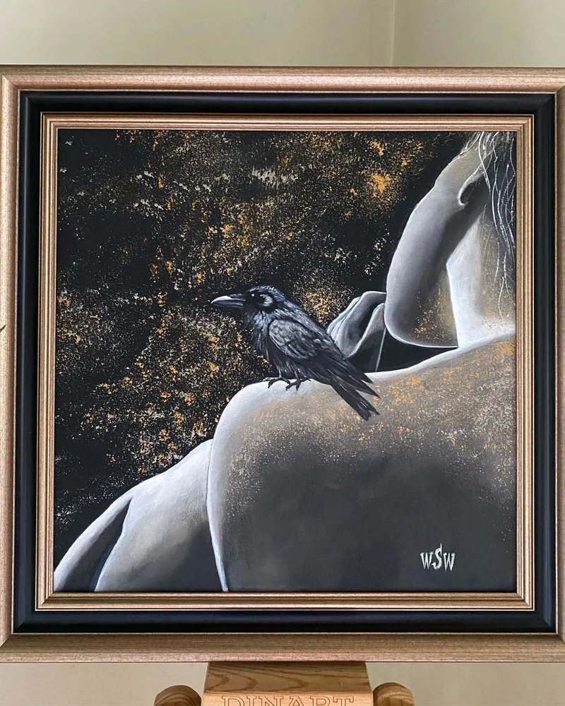 Картина маслом «Аварэ» 50×50 см, символизм — Оригинал