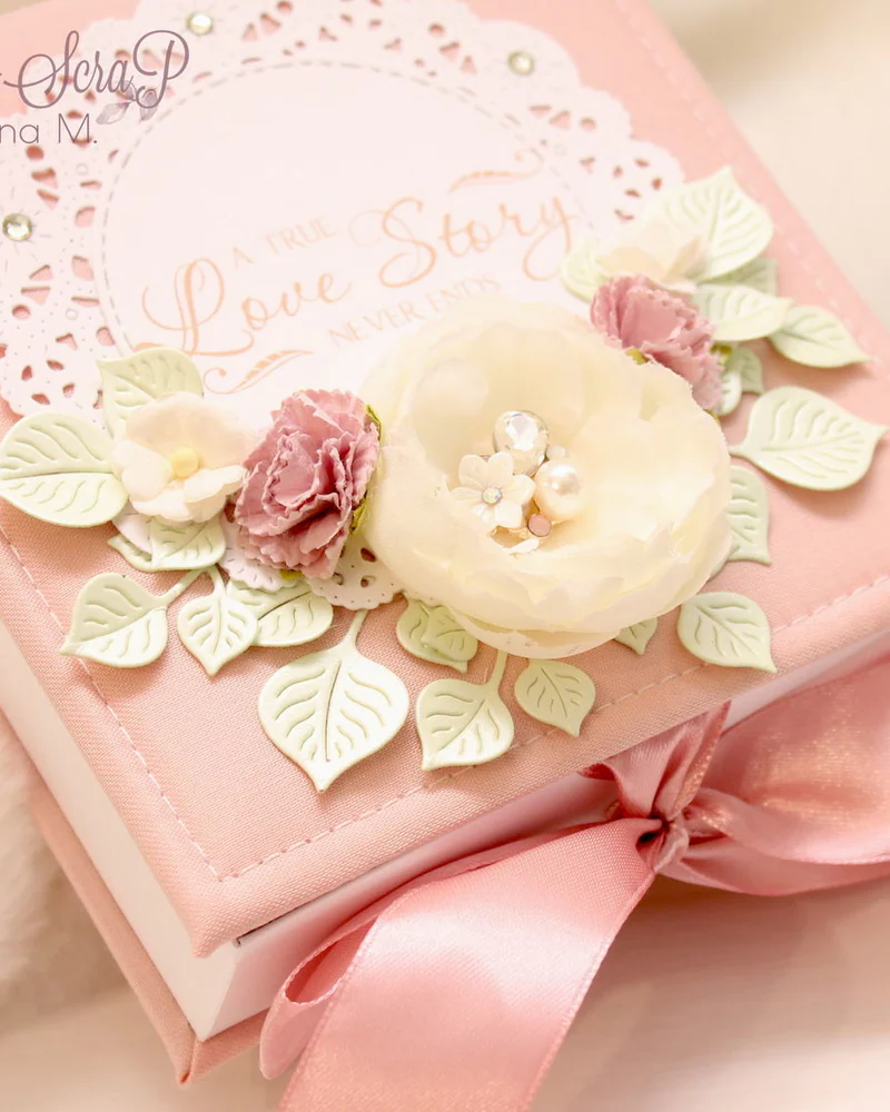 Коробочка для денег на свадьбу "Love Story"