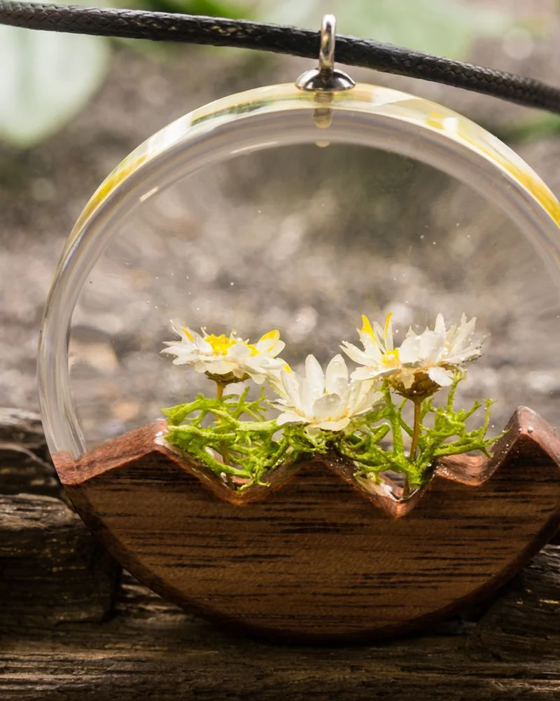 Кулон "Chamomile" — Основной вариант