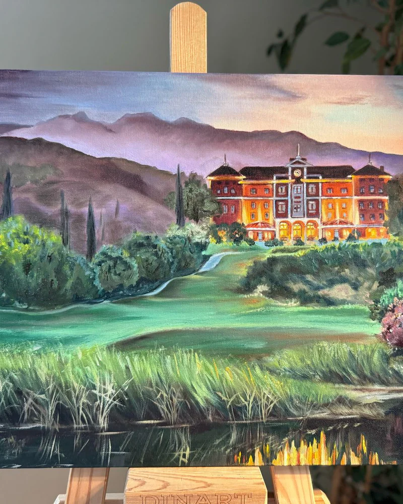 Картина маслом Пейзаж Испания 40×60 см — Оригинал