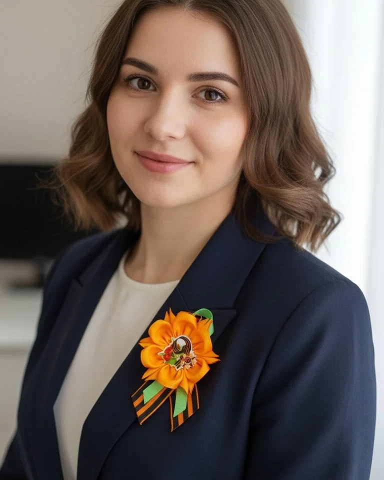 Георгиевская брошь к 9 маю