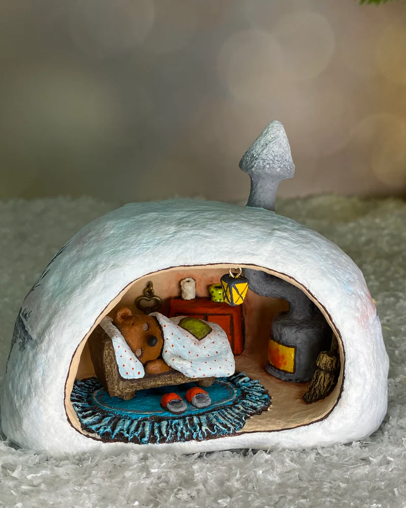 Ёлочная игрушка «Сугроб»