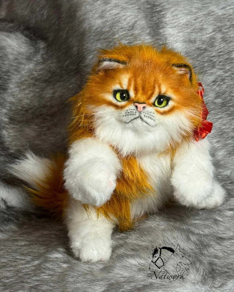 Реалистичный рыжий котенок 2.0
