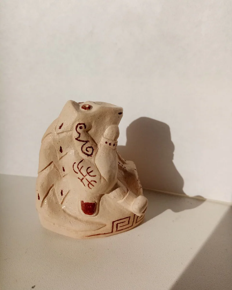 Чудики — керамические солонки-статуэтки — Фигурка 2