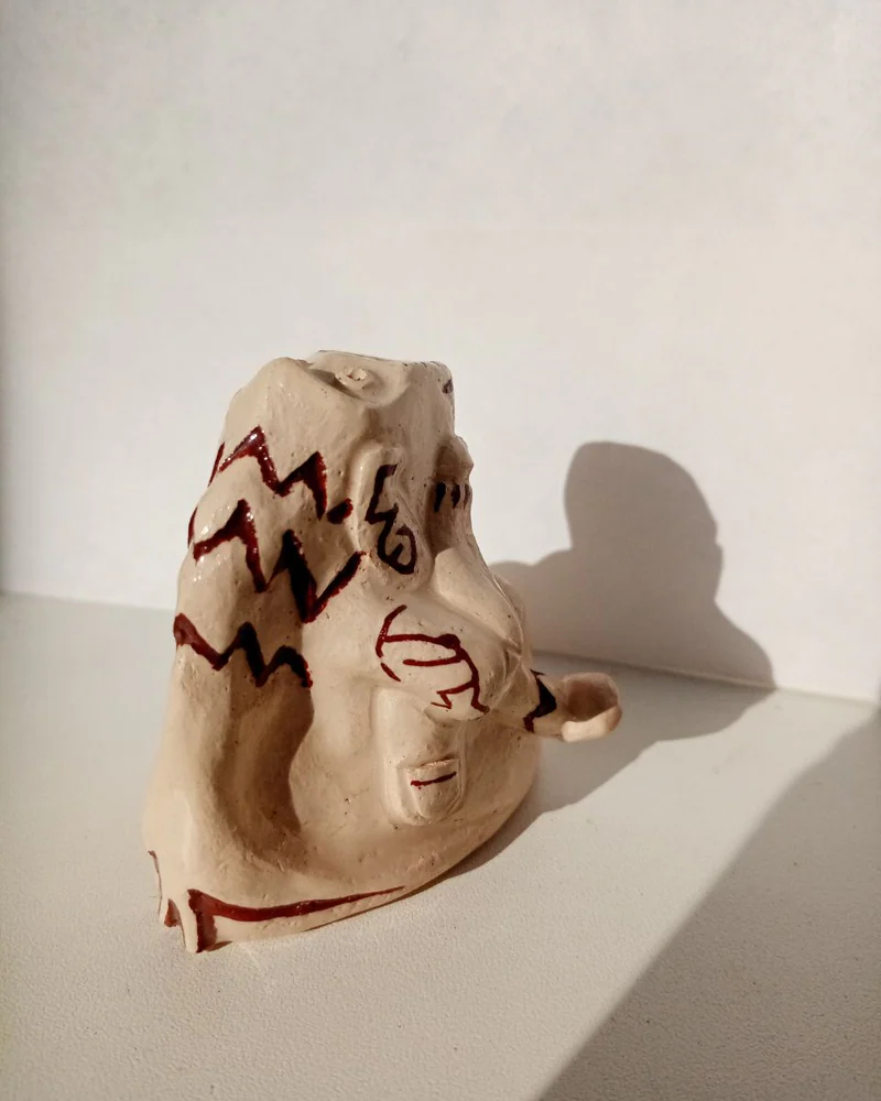 Чудики — керамические солонки-статуэтки — Фигурка 1