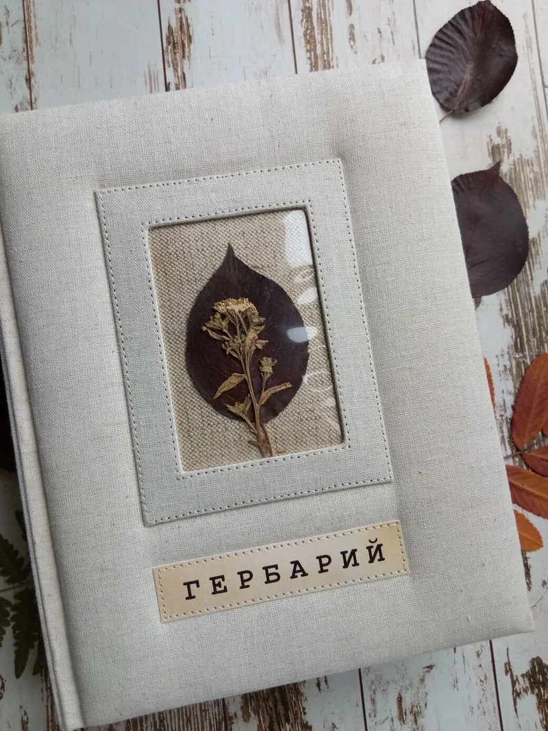Альбом для гербария А5 на кольцах