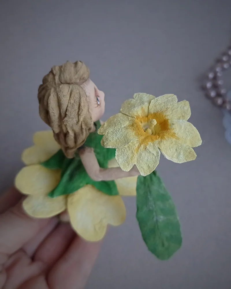 Примула Цветочный эльф (зелёный)
