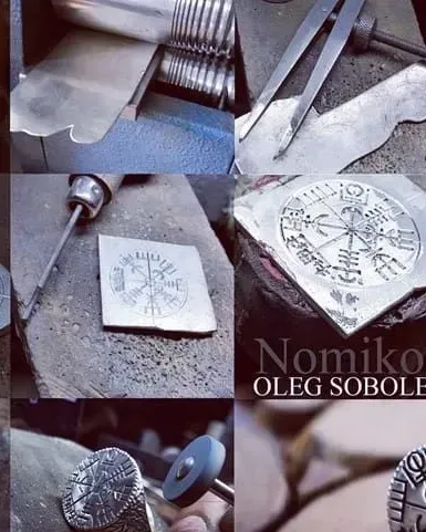 Перстень «Vegvisir» - Рунический компас — Основной