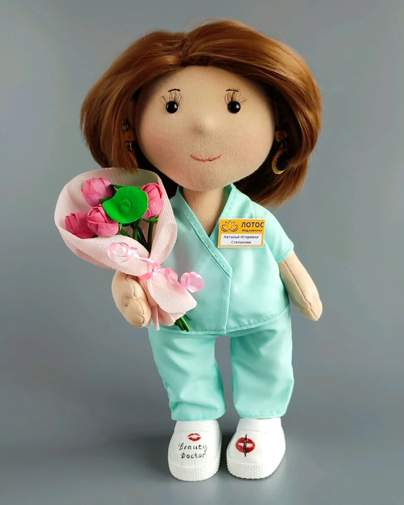 Кукла по фото для начальницы Подарок руководителю Кукла ручной работы — Основной