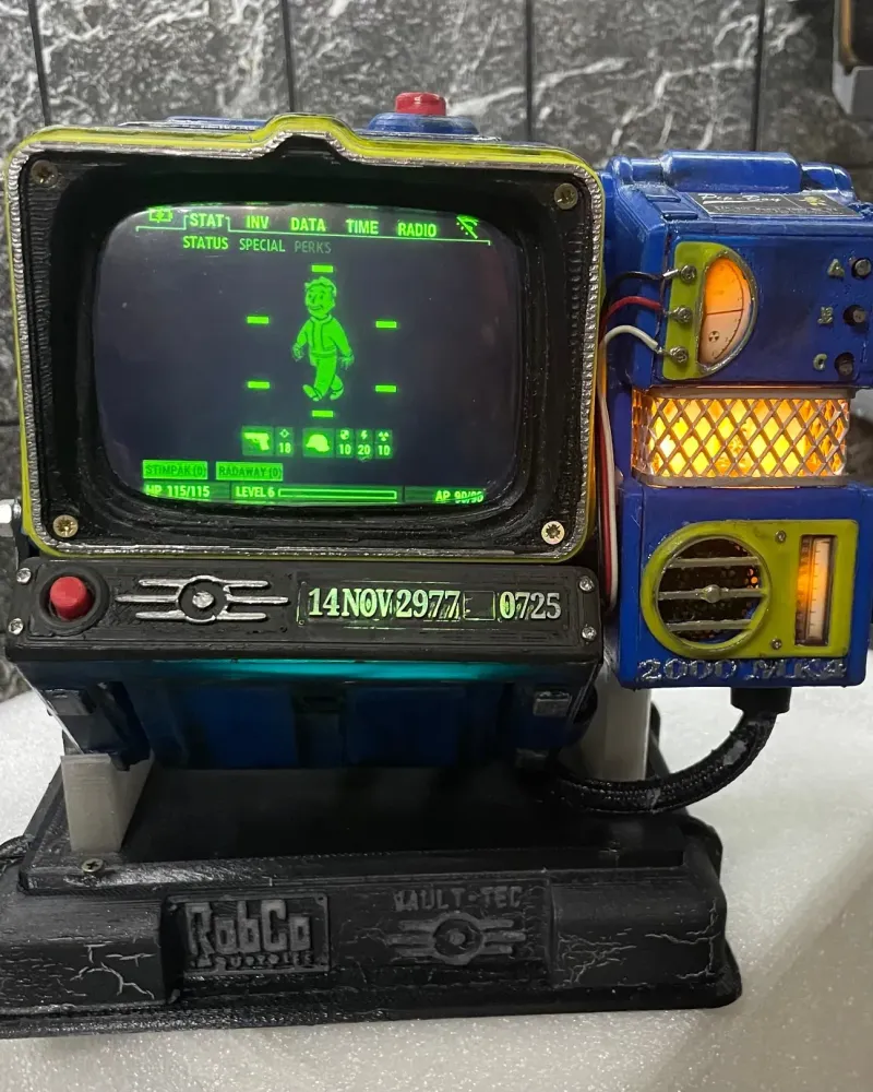 Pip-Boy 2000 Mark VI, синий — Синий