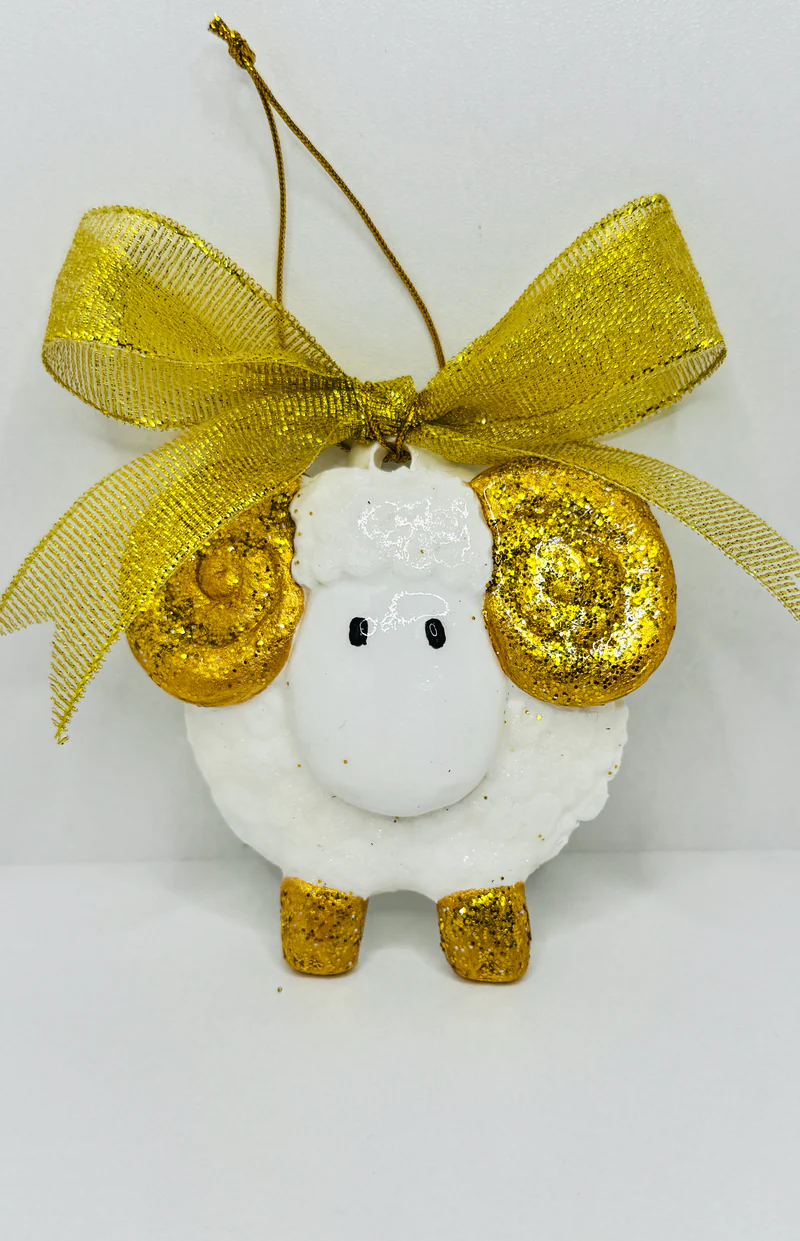 200₽ Ёлочная игрушка барашек