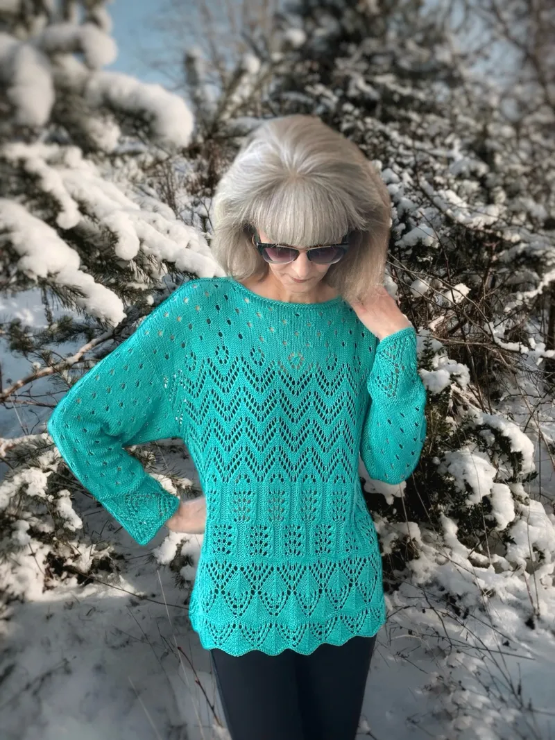 Ажурная туника