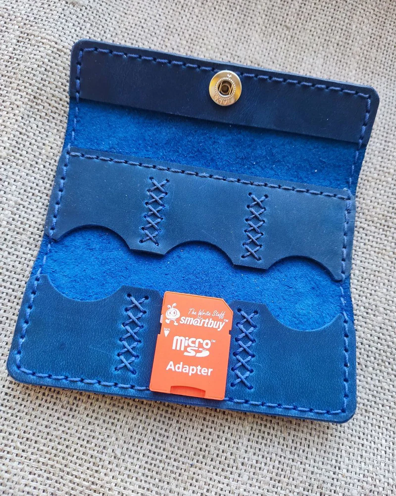 Чехол для SD карт Crazy Azzurro