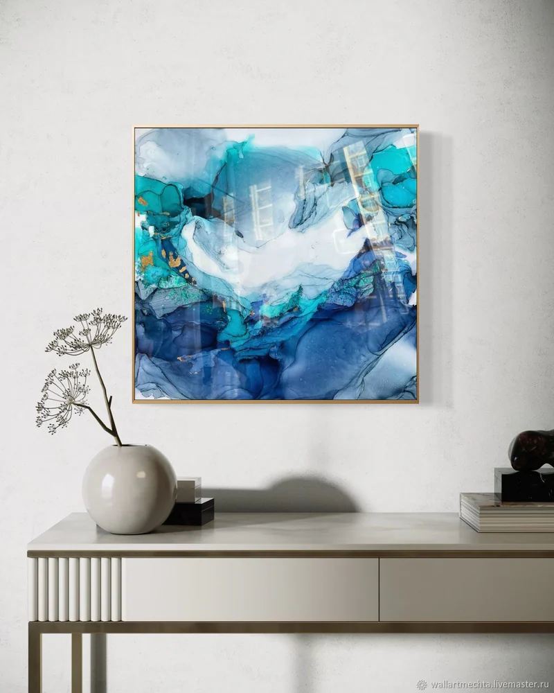 Картина «Стихия», 40×40 см