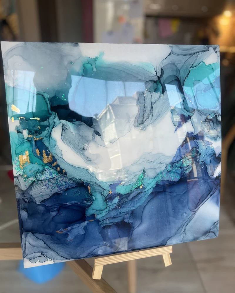 Картина «Стихия», 40×40 см