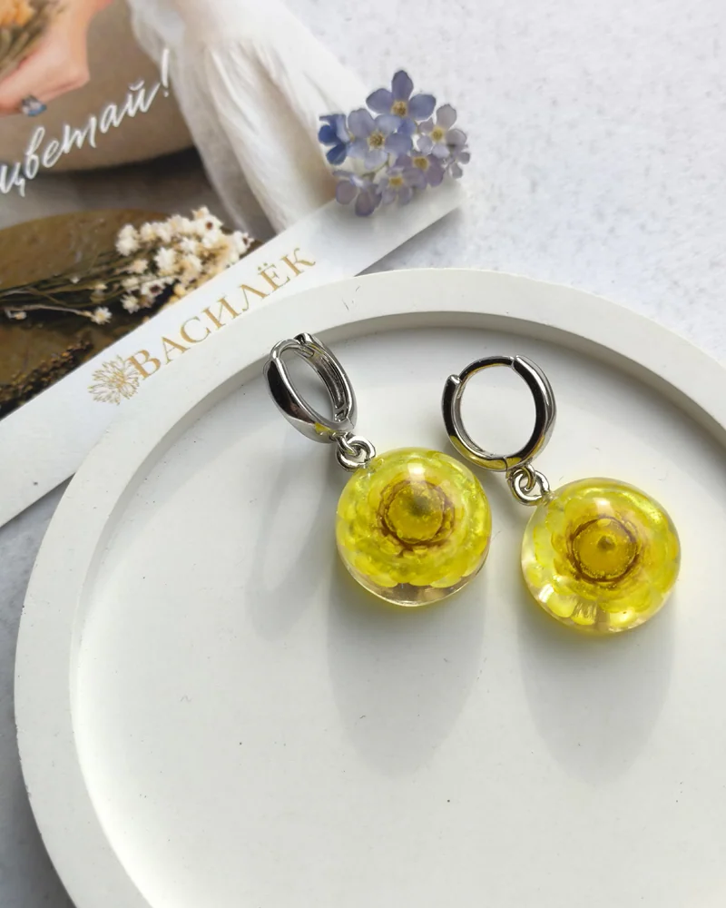 Серьги с цмином