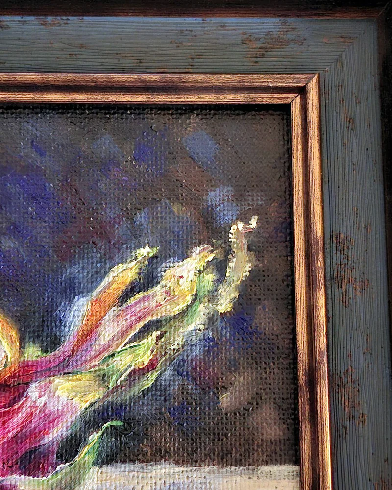 Питахайя. Картина маслом