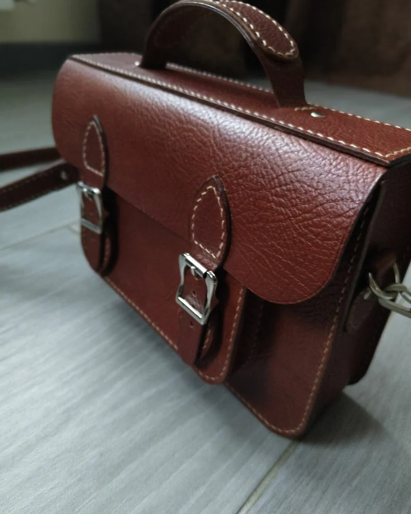 Классическая сумка Satchel bag — коричневый