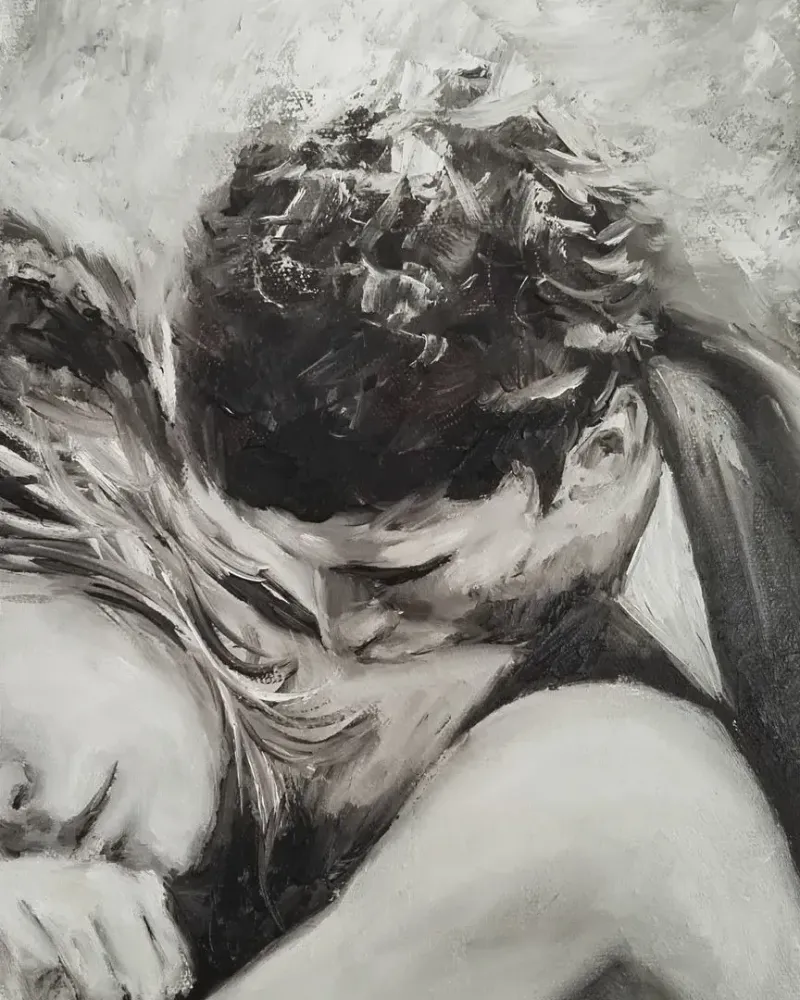 Роман. Картина маслом 30×50 см — 30×50 см