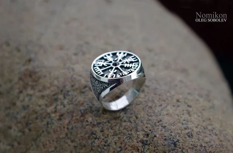 Перстень Vegvisir (Рунический компас) — Основной