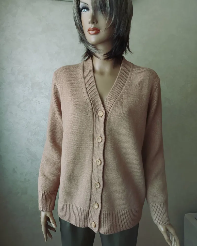 Кардиган женский из 100% мериноса — кэмел — Кэмел