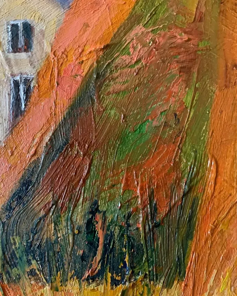 Девушка портрет маслом. Картина маслом 40×60 см — 40×60 см