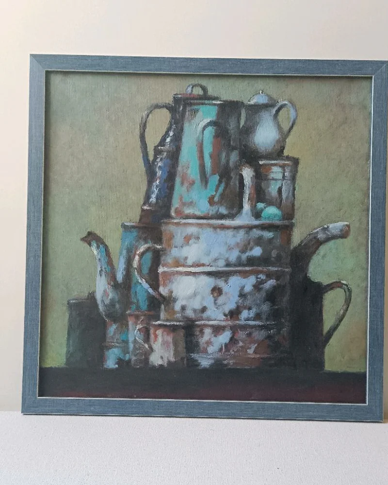 Картина маслом Ржавчина